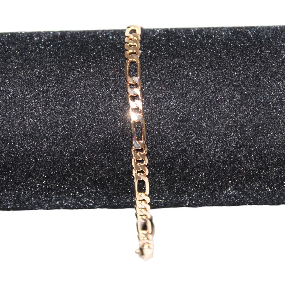 Rose Gold Tone Chain Bracelet